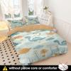 Kids' Dinosaur Bedding Set, Rainbow Dinosaur Adventure, Ultra-Soft Microfiber, Style 4, Double Bed 200 x 200 cm + 65 x view 2
