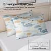 Kids' Dinosaur Bedding Set, Rainbow Dinosaur Adventure, Ultra-Soft Microfiber, Style 4, Double Bed 200 x 200 cm + 65 x view 4