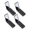 GALPADA 4-Piece Empty Refillable Makeup Palettes with Mirror view 1