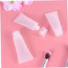 OFFIGAM 30-Piece White 10 ml Cosmetic Squeeze Bottles, PE and PP, Lightweight Frosted Travel Containers for Hand Cream and Makeup Storage view 4