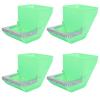 Milisten 4-Piece Plastic Rabbit Feeding Bowl Set view 1