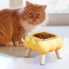 Elevated Cat Food and Water Bowl view 3