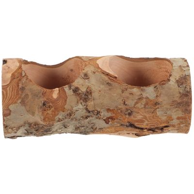 HANABASS Wooden Feeding Bowl for Small Pets