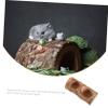 HANABASS Wooden Feeding Bowl for Small Pets view 3