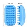 Gatuida Dog Bath Brush TPE Silicone with Non-Slip Grip view 2