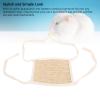 OKJHFD 5-Piece Lizard Hammock Bed, Space-Saving, Straw-Woven, Size L view 3
