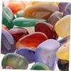 HOLIDYOYO Colorful Agate Tumbled Stone 0.52cm 100g view 4