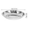Didiseaon 2-Pack Stainless Steel Bowls, Shallow, Rust-Resistant, 25.3 cm, for Small Dogs and Cats view 2