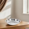 Didiseaon 2-Pack Stainless Steel Bowls, Shallow, Rust-Resistant, 25.3 cm, for Small Dogs and Cats view 4
