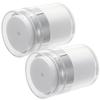 GANAZONO 2-Piece Refillable Cosmetic Cream Containers with Pumps for Travel view 1