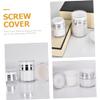 GANAZONO 2-Piece Refillable Cosmetic Cream Containers with Pumps for Travel view 3