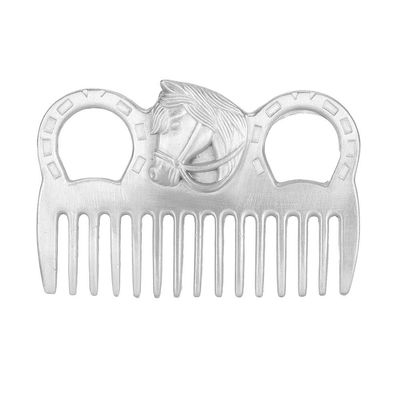 Cocoarm Strong and Durable Metal Horse Mane and Tail Comb, Easy-to-Use Portable Grooming Comb, 48 g