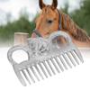 Cocoarm Strong and Durable Metal Horse Mane and Tail Comb, Easy-to-Use Portable Grooming Comb, 48 g view 4
