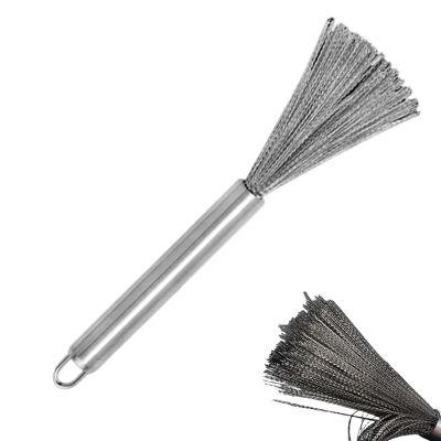 Stainless Steel Dish Scrubber with ABS Handle