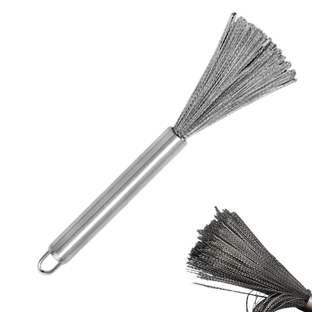 Stainless Steel Dish Scrubber with ABS Handle