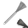 Stainless Steel Dish Scrubber with ABS Handle view 1