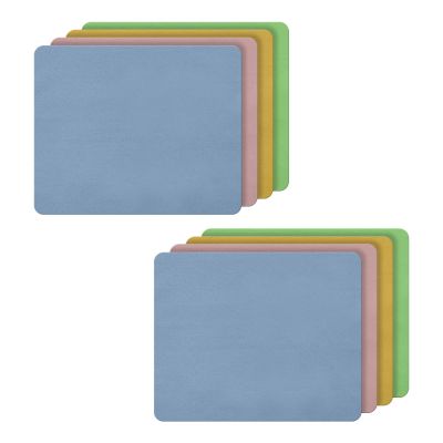 Funalix Microfiber Eyeglass Cleaning Cloths, 8 Thick Cloths for Glasses, Phones, Tablets and Cameras, Multicolor