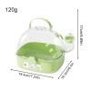 Portable Ventilated Bird Carrier with Water Bottle view 2