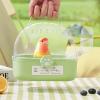 Portable Ventilated Bird Carrier with Water Bottle view 4