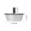 Elevated Pet Feeding Station with 2 Leakproof Bowls view 2