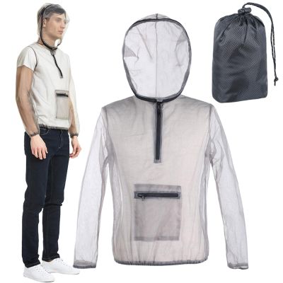 Outdoor Insect Protection Jacket - Breathable Mesh Hoodie for Men & Women