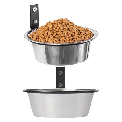Set of 2 Spill-Proof Cat and Pet Food Bowls