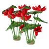 Milisten 2-Piece Artificial Lotus Aquarium Plants view 1