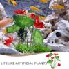 Milisten 2-Piece Artificial Lotus Aquarium Plants view 3
