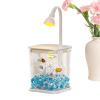 Clear Betta Aquarium with Lighting view 1