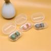 LAIOUSN Contact Lens Case for Daily Use, Transparent, Small Case for Safe Lens Insertion and Removal, Travel-Friendly, Green view 4