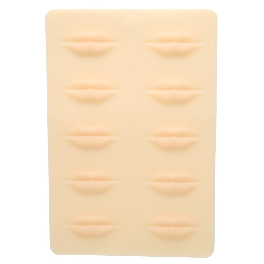 Silicone Lip Tattoo Practice Skin for Microblading Beginners