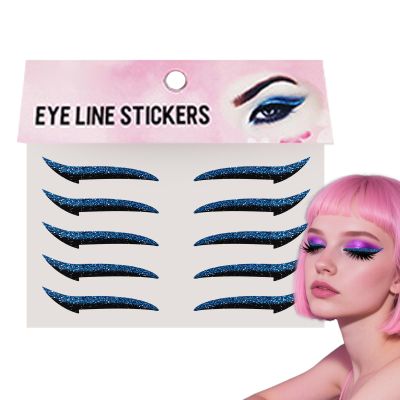Refillable Eyeliner Stickers for Eyelids