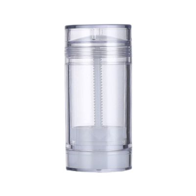 Empty DIY Deodorant Stick Tube, Transparent, 75 mL