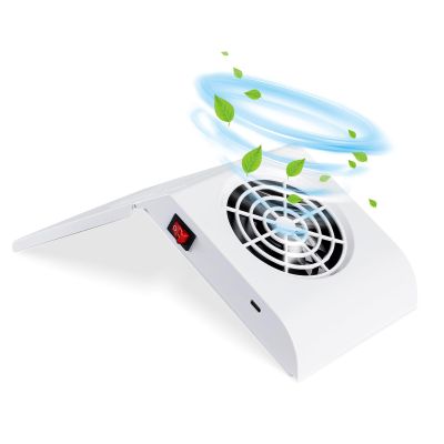 Folding Nail Dust Collector with 2 Filters