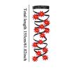 Elegant Elastic Butterfly Leg Wraps with Cross Straps view 2