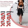 Elegant Elastic Butterfly Leg Wraps with Cross Straps view 4