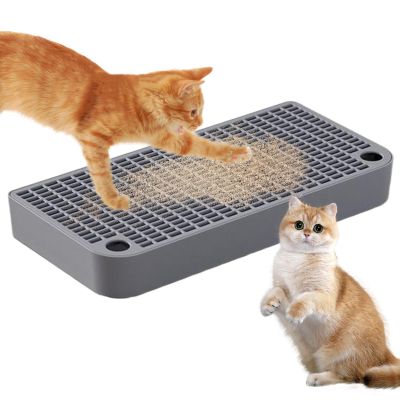 Adjustable Cat Ramp for Litter Boxes, Litter Mat for Elevated Litter Boxes, Litter Box with Filter, Easy to Clean, for Small and Older Cats, 12.6 x 6.3 x 1.57 in