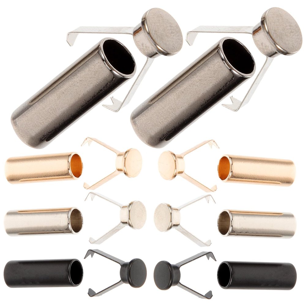 Metal Shoelace Tips, 8-Piece Replacement Set