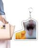 Flat Cat Keychain - Acrylic Keychain with Cute Cat Design view 1