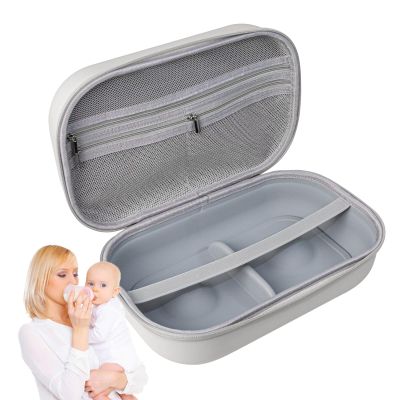 Erconsso Breast Pump Storage Bag, Travel-Friendly Adjustable Carrying Case