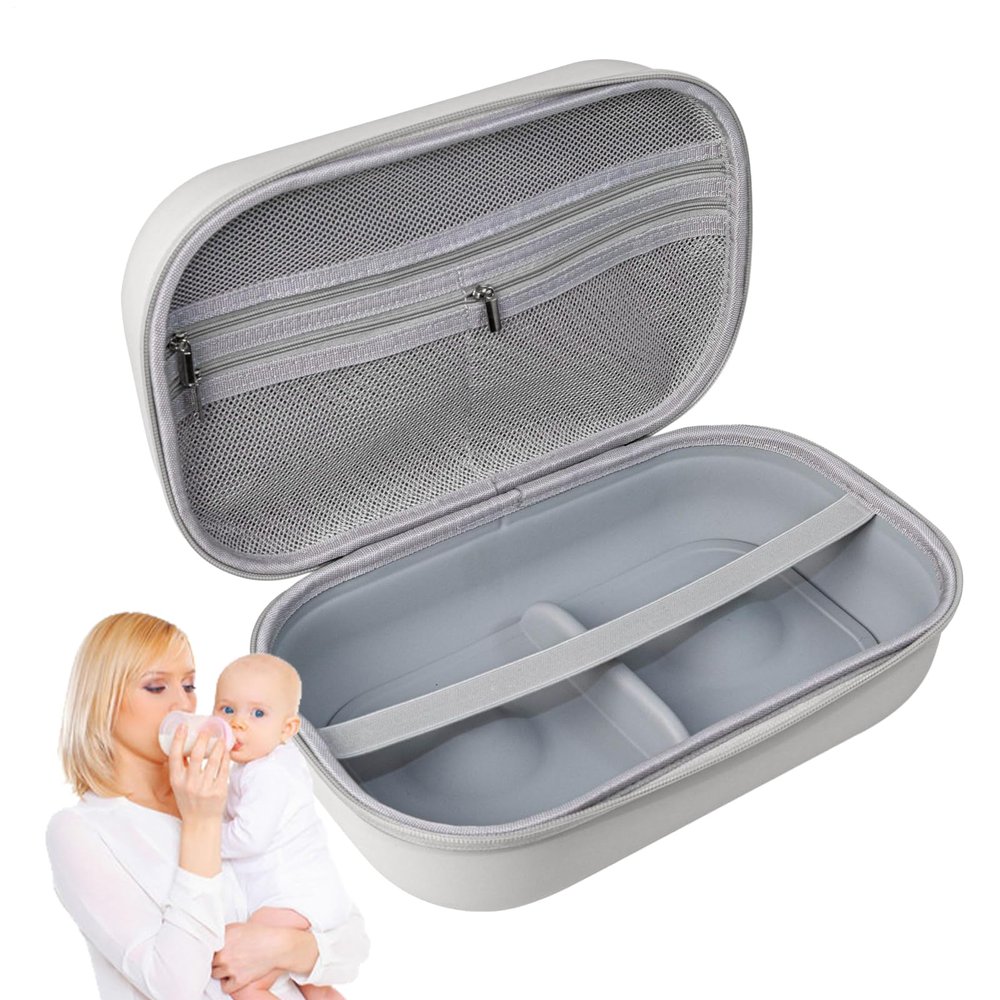 Erconsso Breast Pump Storage Bag, Travel-Friendly Adjustable Carrying Case