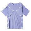 Generic Unisex Shorts with Shoulder Pads and Sleeves for Women with Hook-and-Loop Fasteners for Recovery from Tears and Chemotherapy, Blue, L view 1