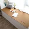 Window Sill Mat, Bay Window Protective Cushion, Washable PVC Leather Pad for Cats, Brown, 320 x 80 cm (10.5 x 2.6 ft) view 1
