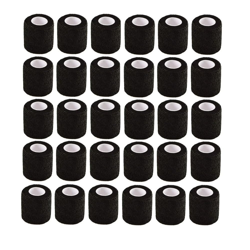 Huudngeje 30-Pack Self-Adhesive Elastic Bandage Wrap for Ankles