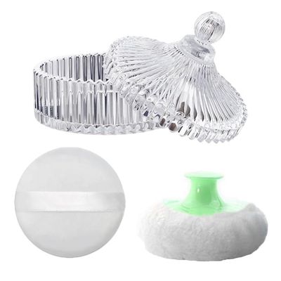 Huudngeje Body Powder Puff and Container Set