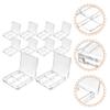 DEARMAMY 10-Pack Empty Eyeshadow Organizer, PS, Lightweight Makeup Storage for Travel and Everyday Use view 2