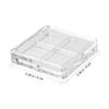 DEARMAMY 10-Pack Empty Eyeshadow Organizer, PS, Lightweight Makeup Storage for Travel and Everyday Use view 4