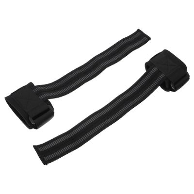 Milisten 1 Pair Weightlifting Wrist Wraps for Pull-Ups, Black