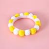 Azxcvbnm Soft Adjustable Pet Collar with Colorful Pom-Poms view 3