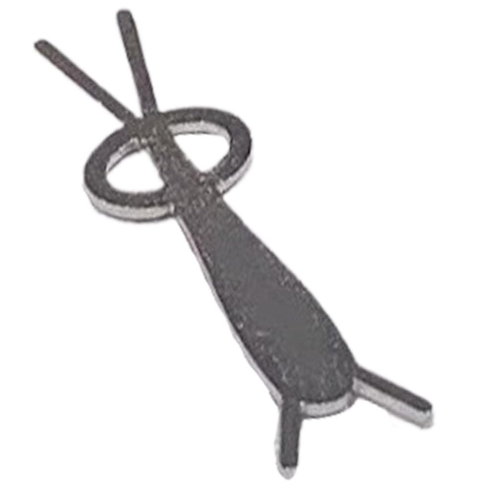 Rabbit-Shaped Nail Magnet with Cat-Eye Design